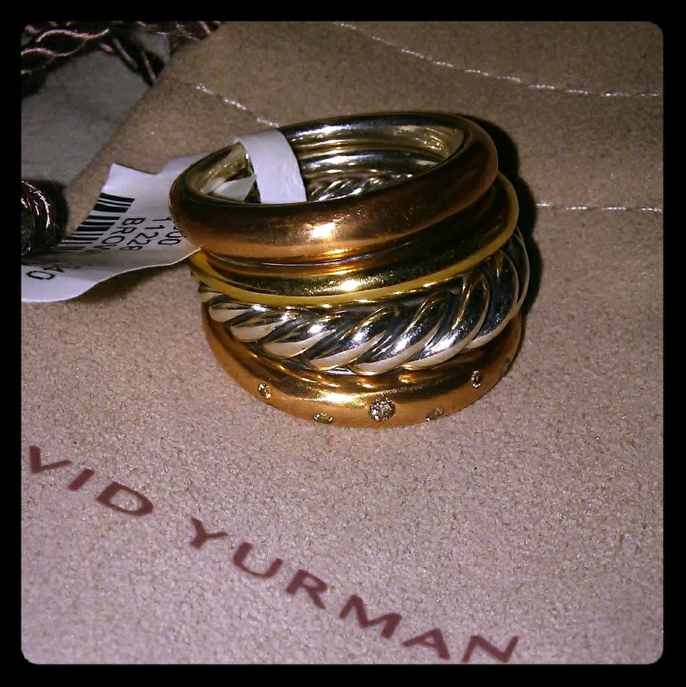 DAVID YURMAN Four Row Ring
